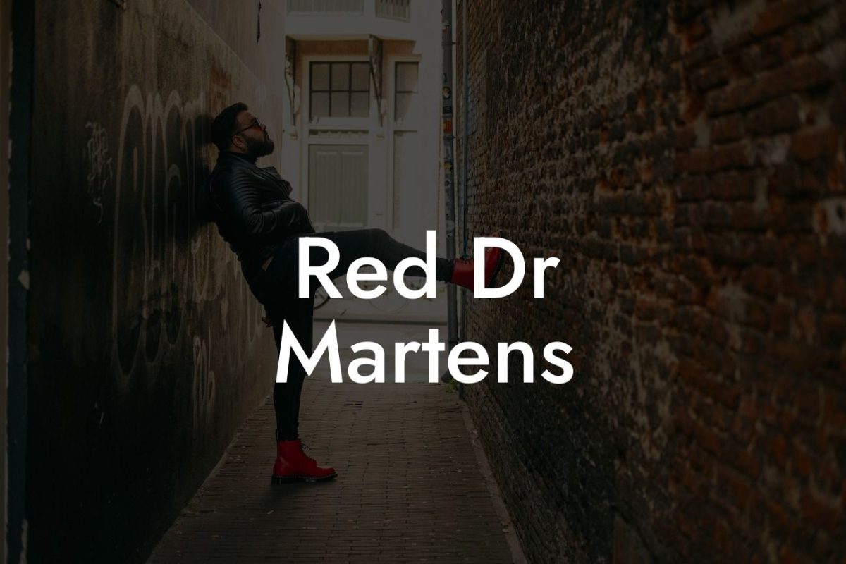 Red Dr Martens