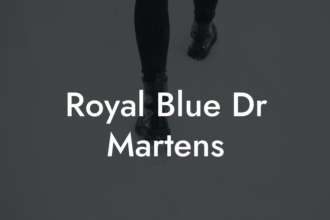 Royal Blue Dr Martens