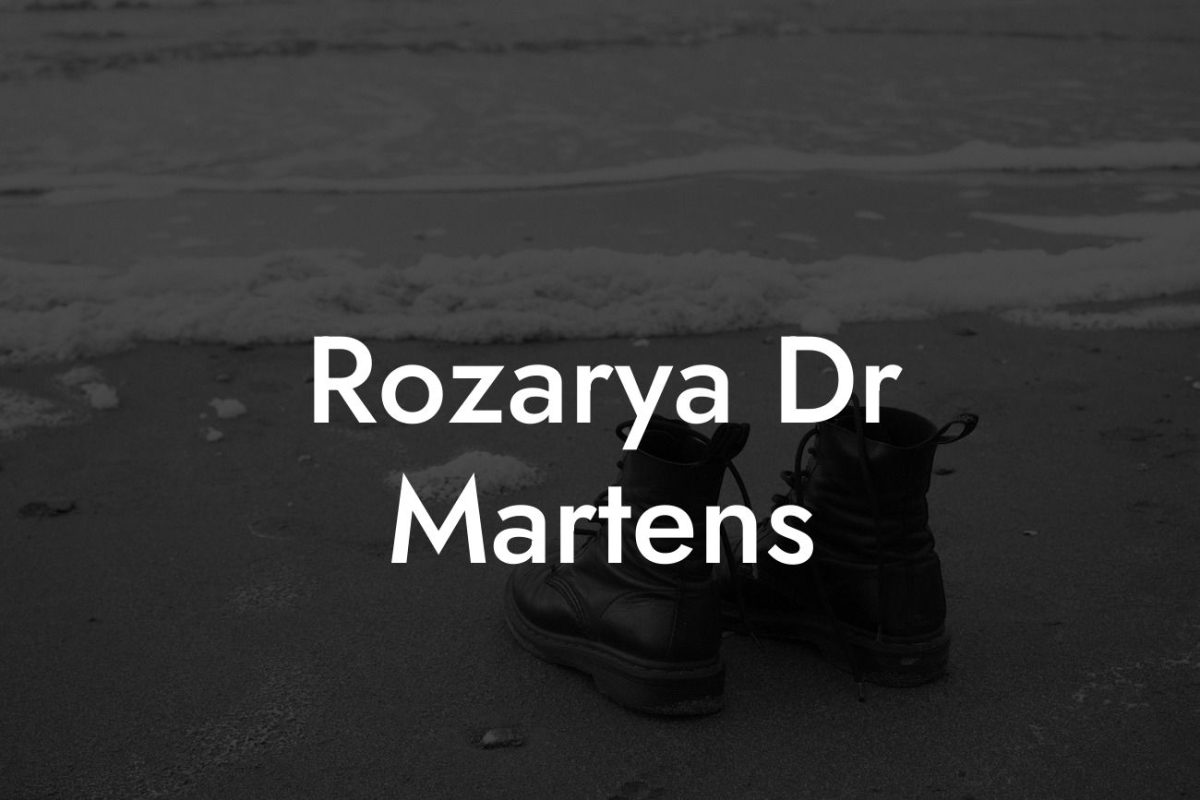 Rozarya Dr Martens