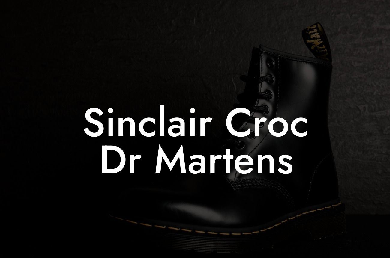 Sinclair Croc Dr Martens