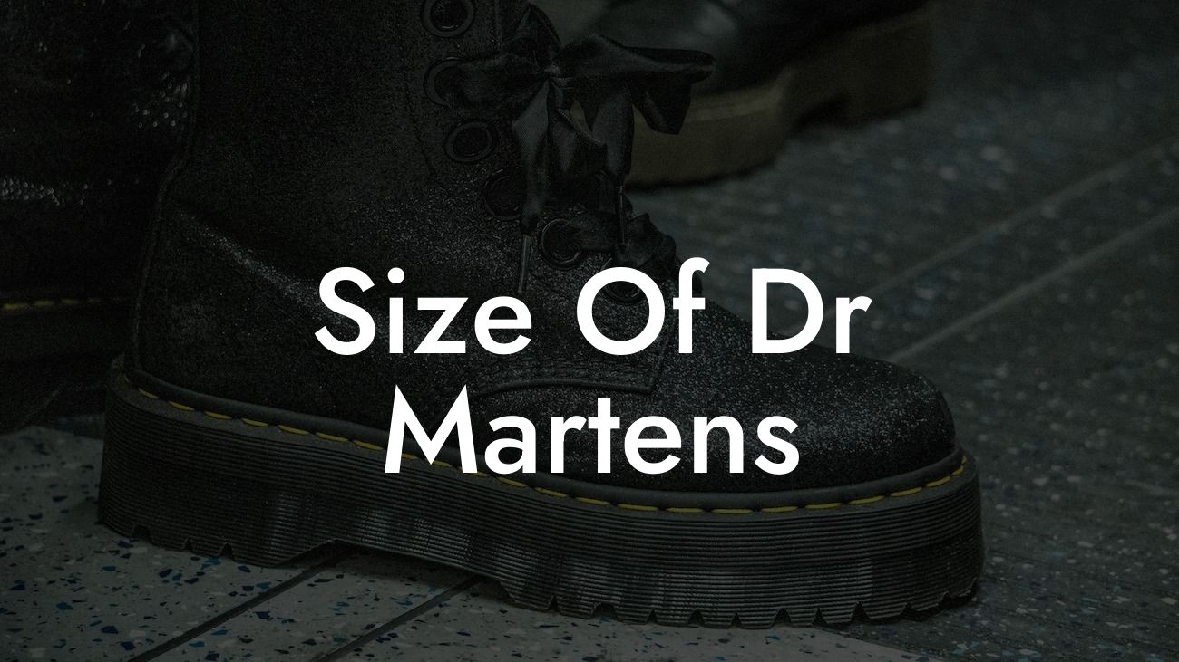 Size Of Dr Martens