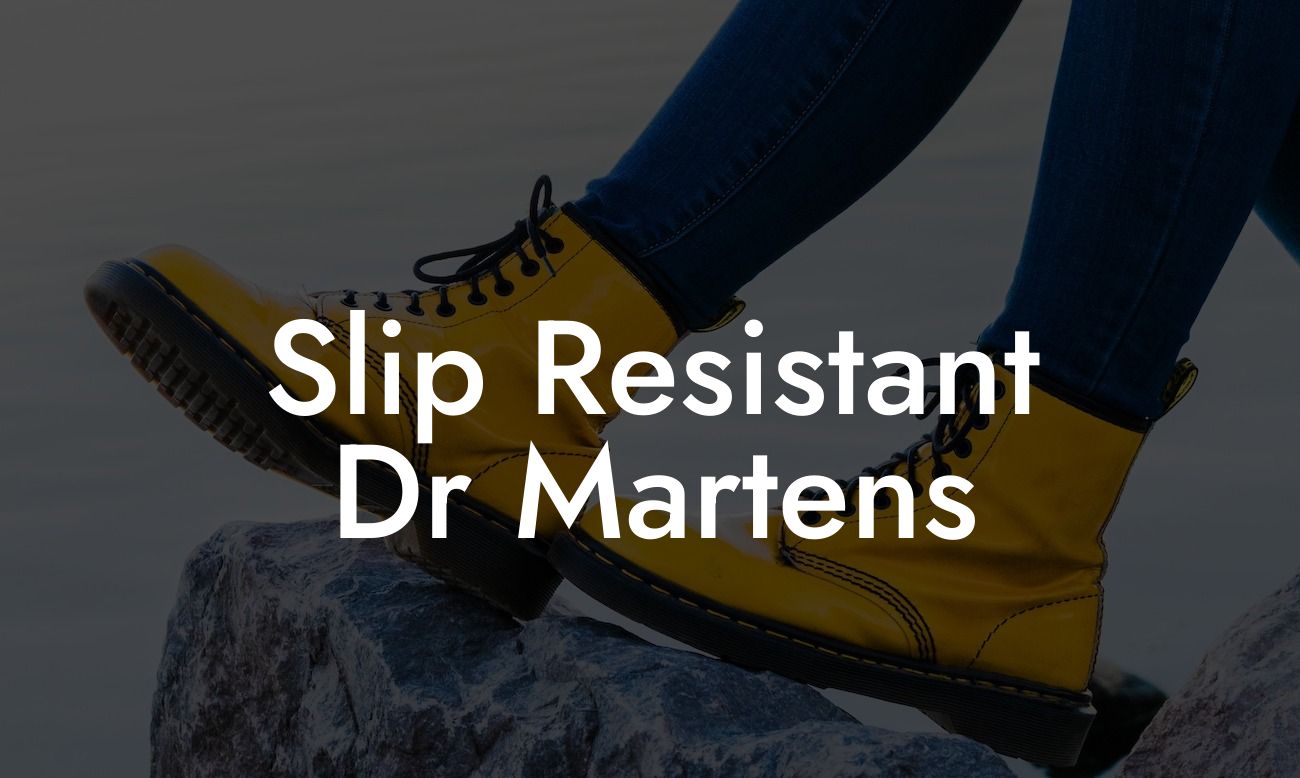 Slip Resistant Dr Martens