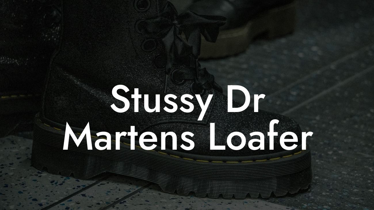 Stussy Dr Martens Loafer