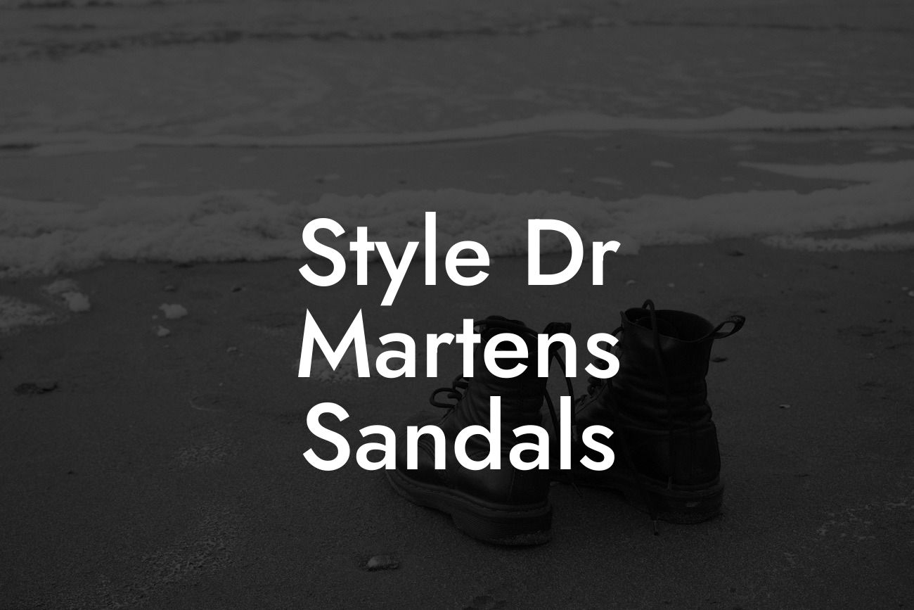 Style Dr Martens Sandals