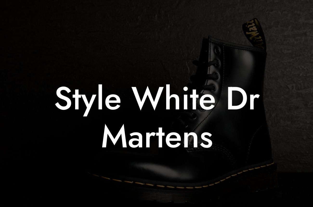 Style White Dr Martens