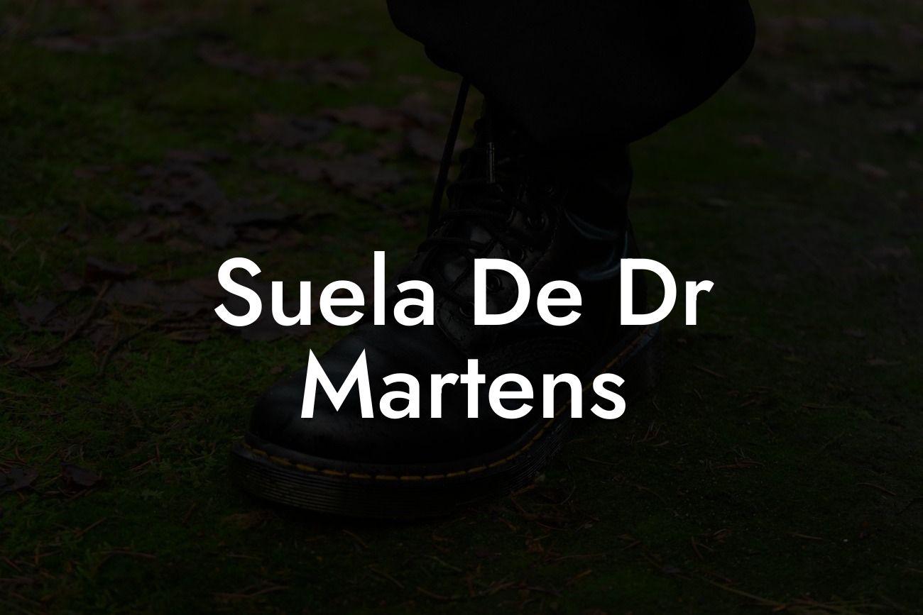 Suela De Dr Martens