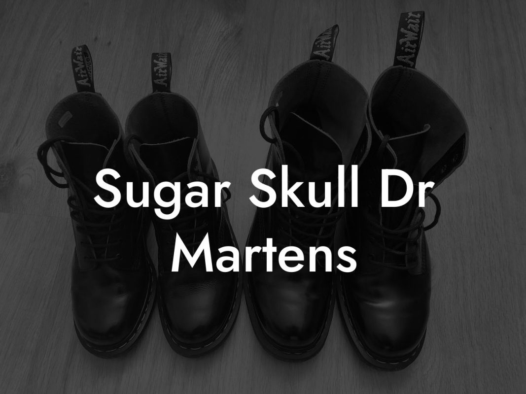 Sugar Skull Dr Martens