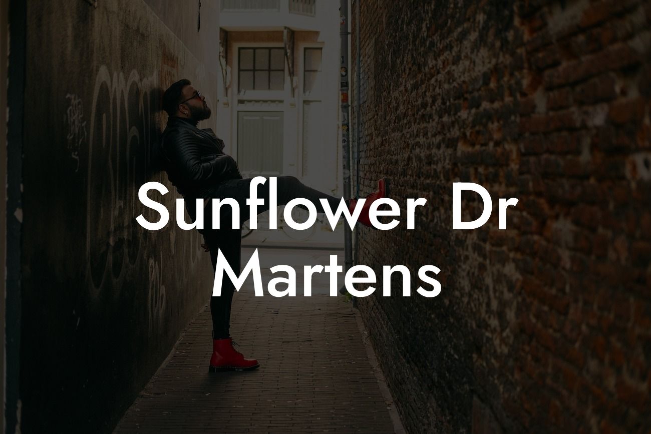 Sunflower Dr Martens