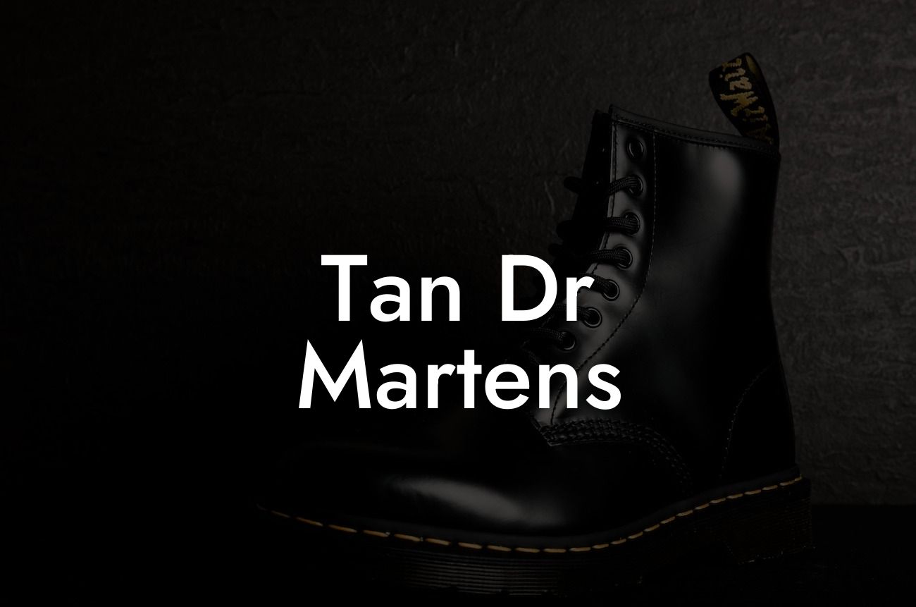 Tan Dr Martens