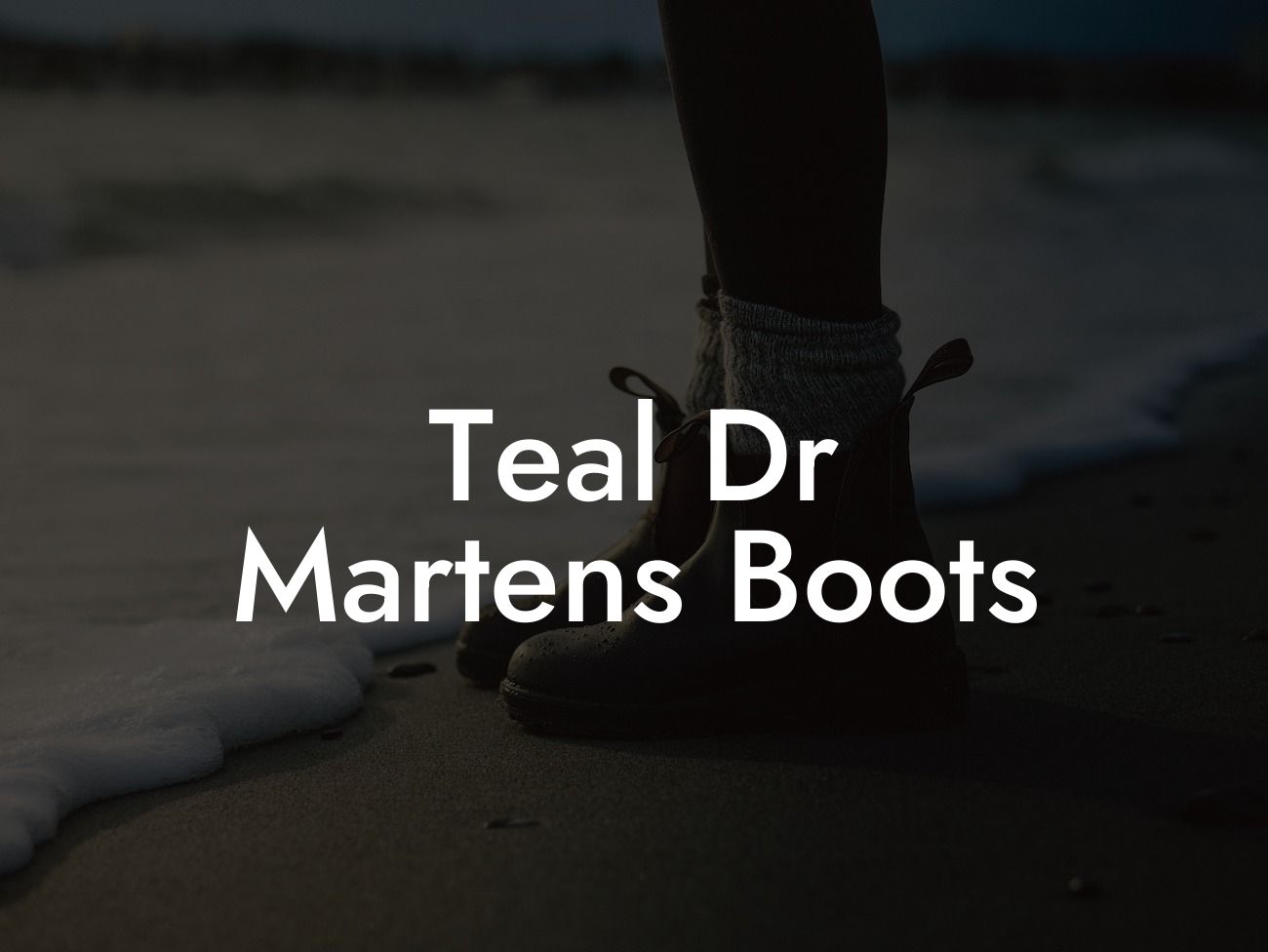 Teal Dr Martens Boots