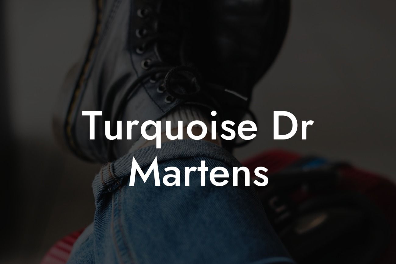 Turquoise Dr Martens