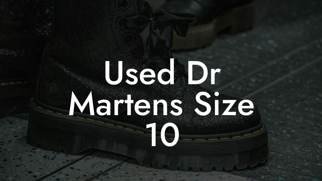 Used Dr Martens Size 10