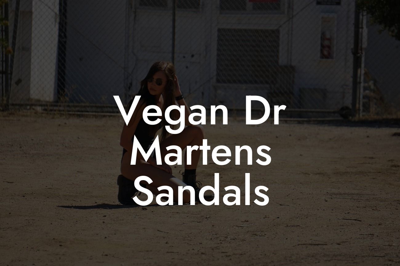Vegan Dr Martens Sandals