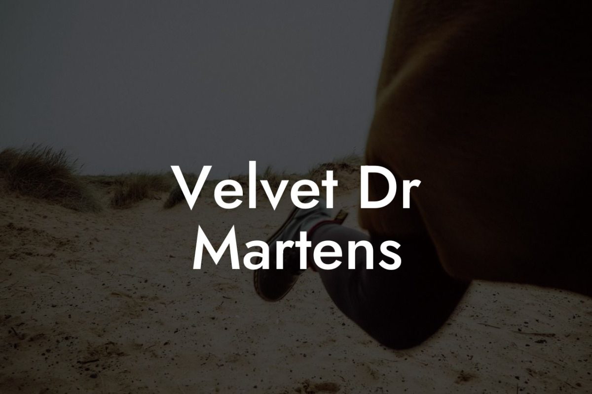 Velvet Dr Martens