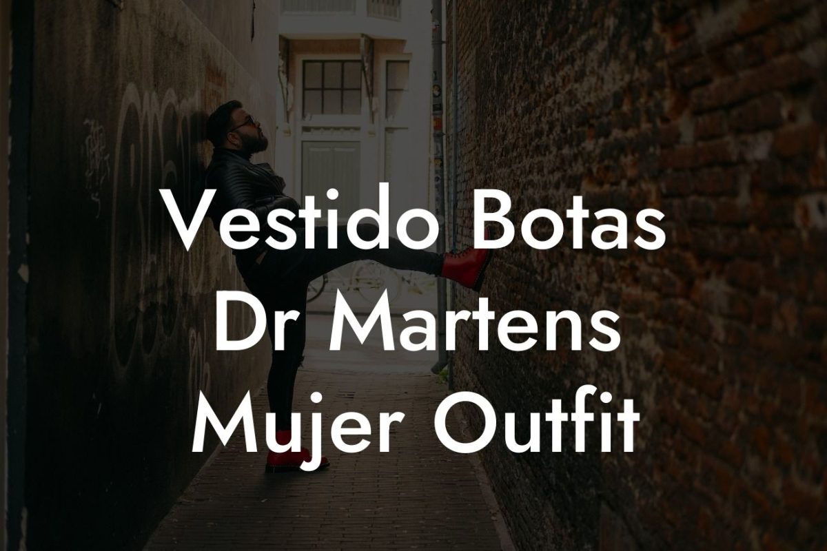 Vestido Botas Dr Martens Mujer Outfit