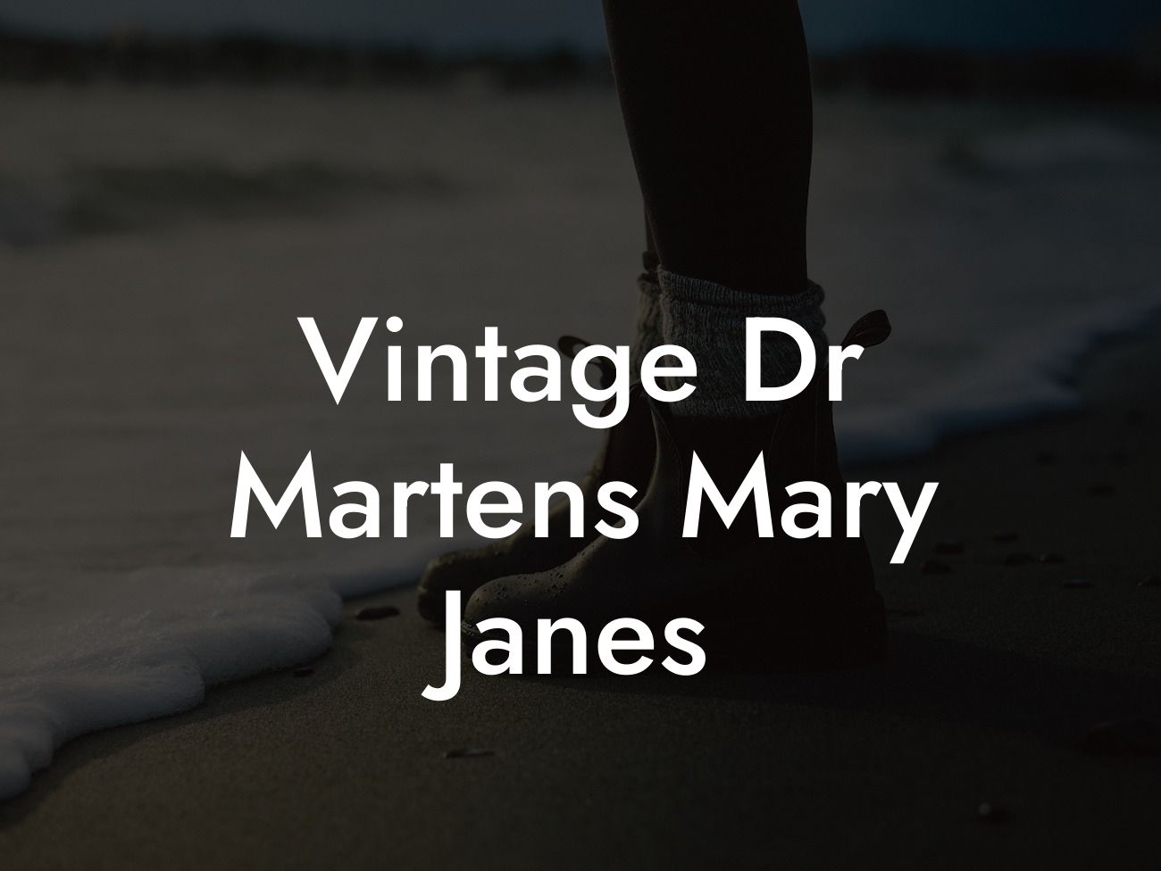 Vintage Dr Martens Mary Janes