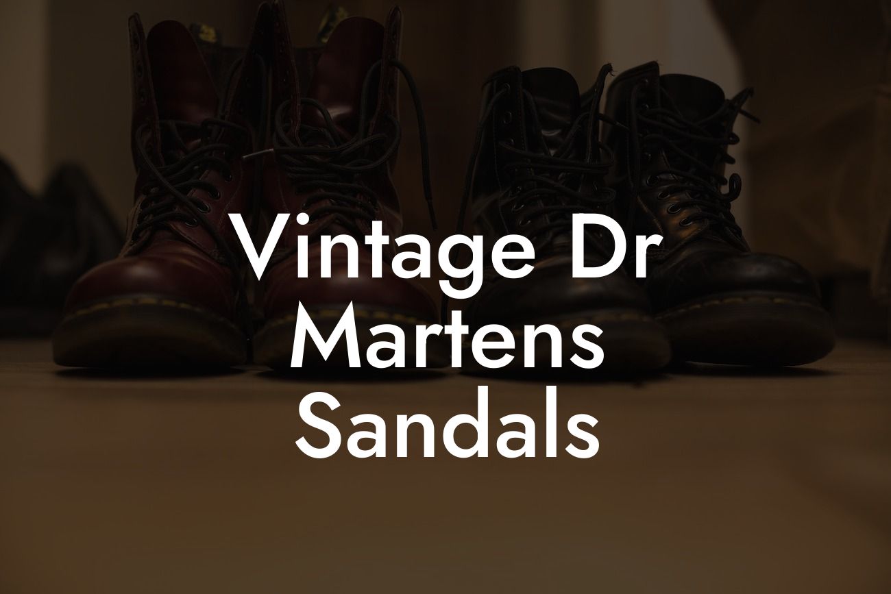 Vintage Dr Martens Sandals