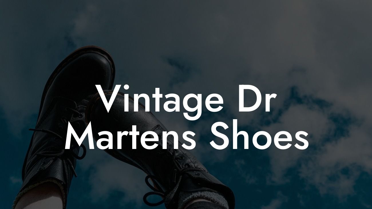 Vintage Dr Martens Shoes