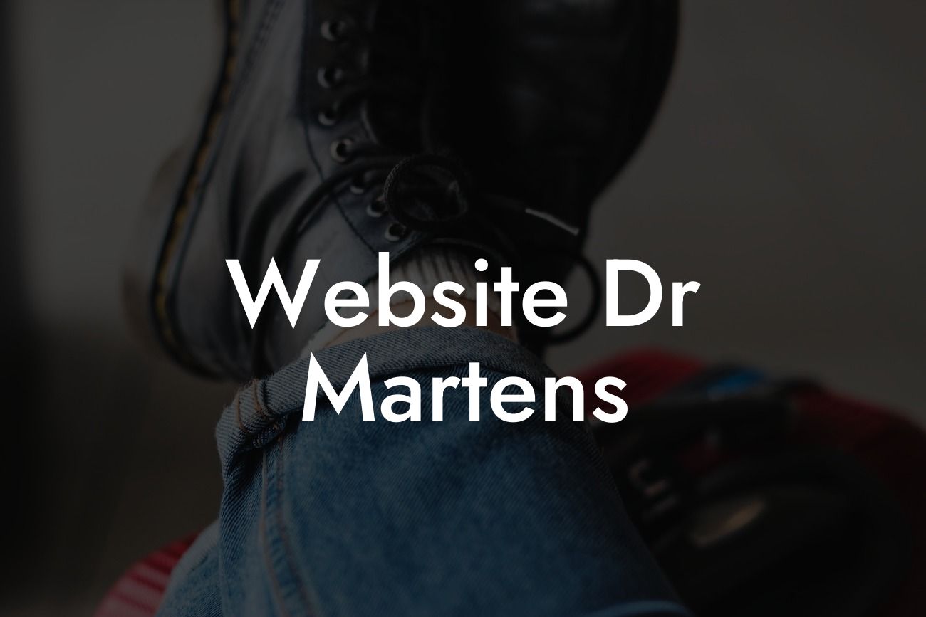 Website Dr Martens
