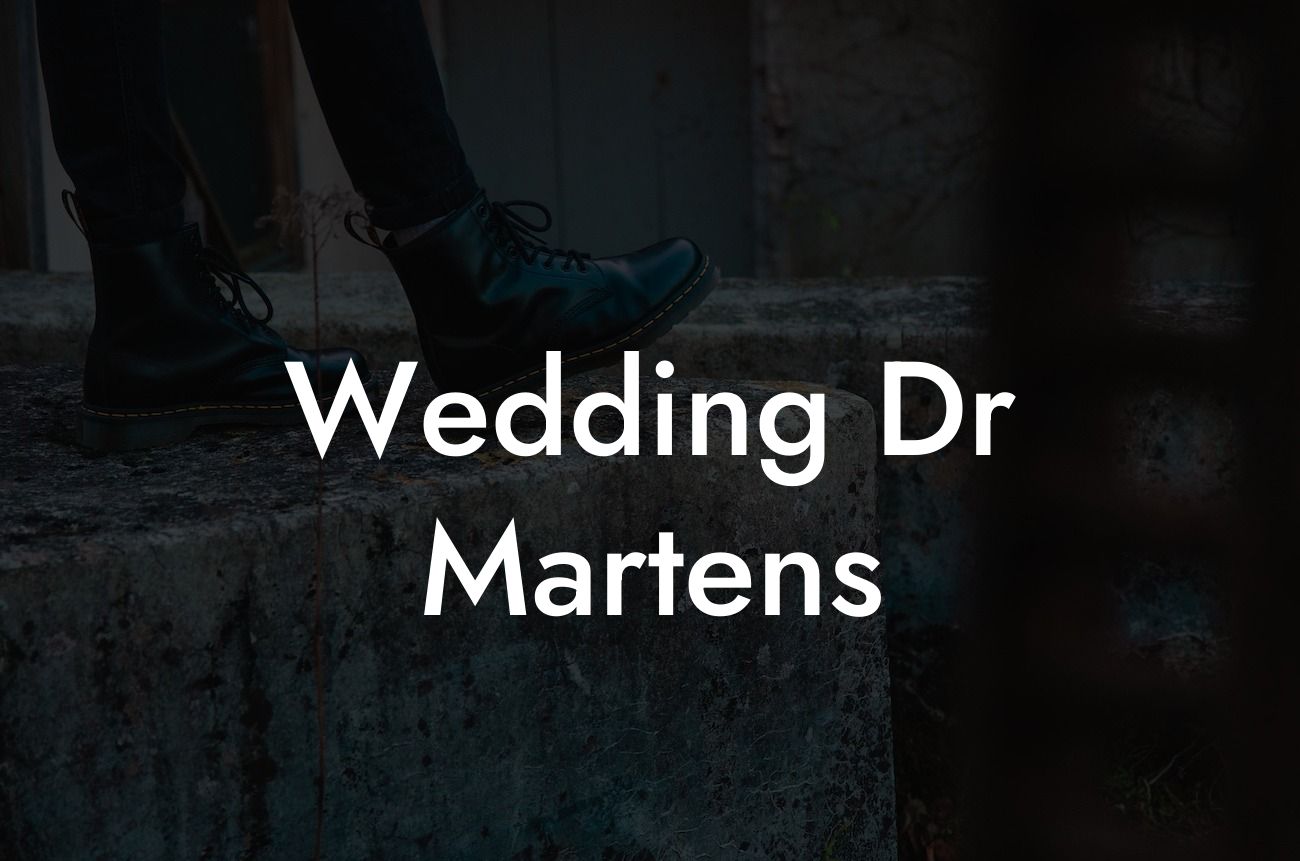 Wedding Dr Martens