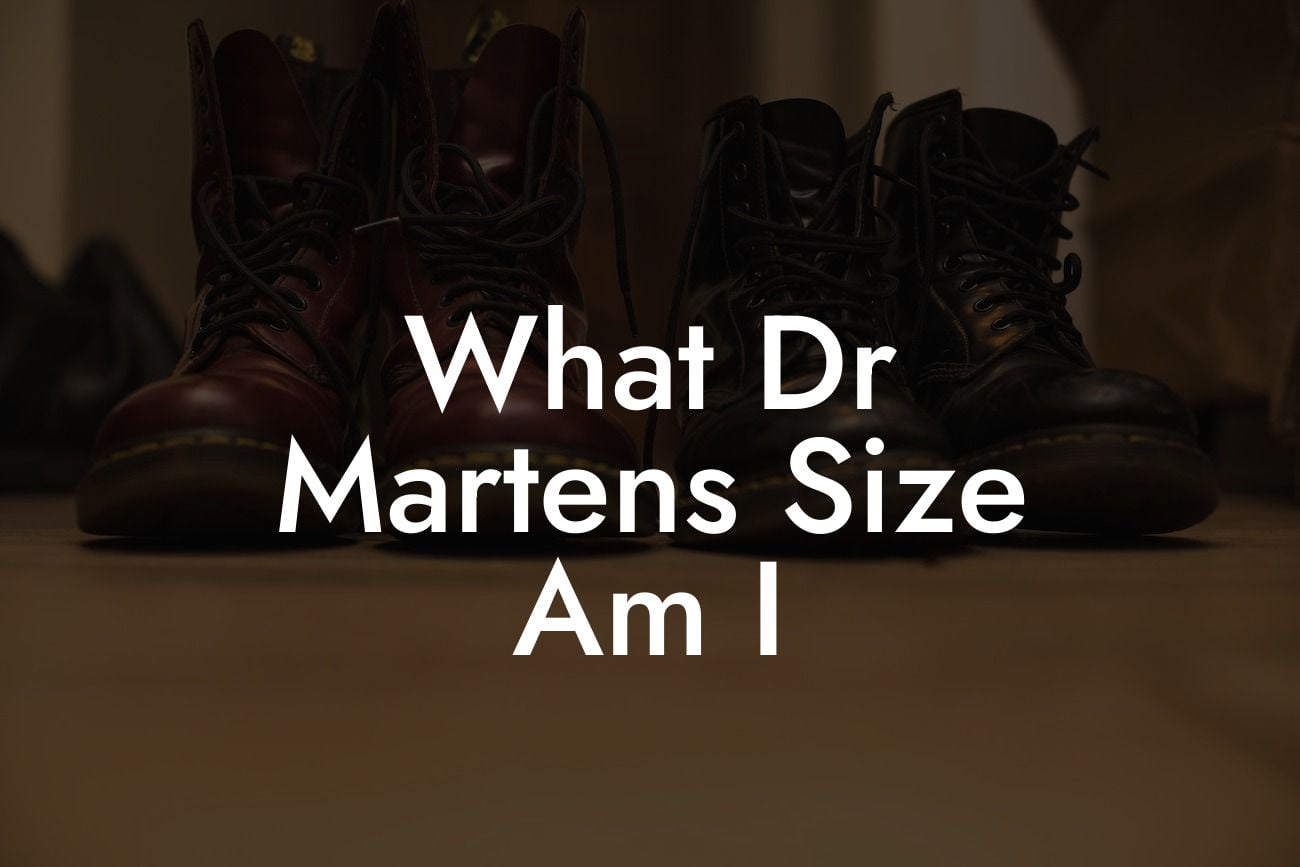 What Dr Martens Size Am I