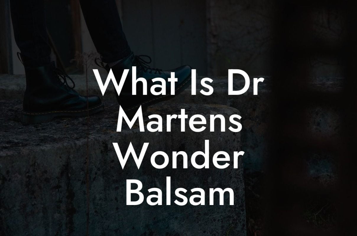 What Is Dr Martens Wonder Balsam