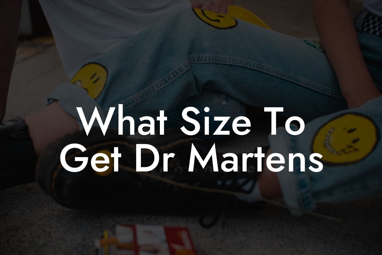 What Size To Get Dr Martens