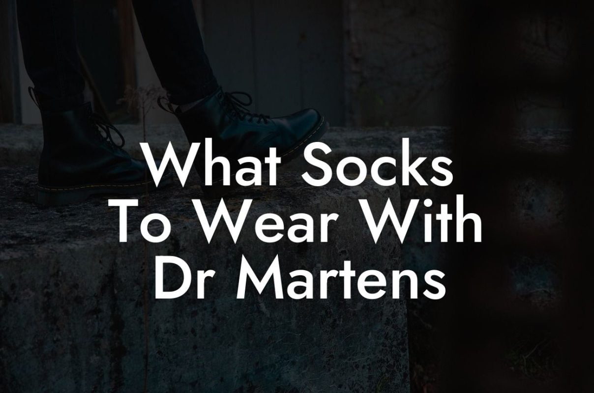 What Socks To Wear With Dr Martens