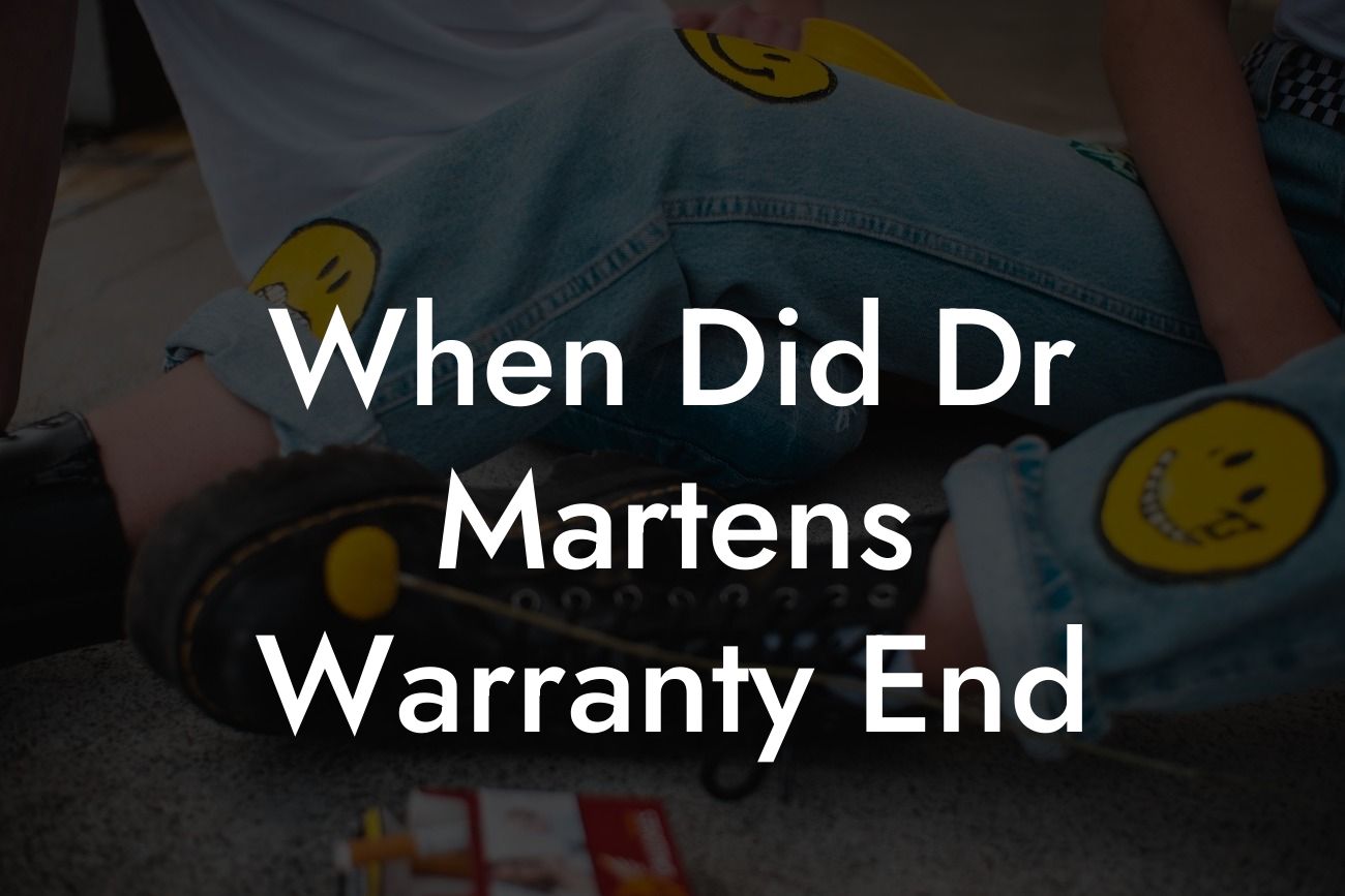 When Did Dr Martens Warranty End