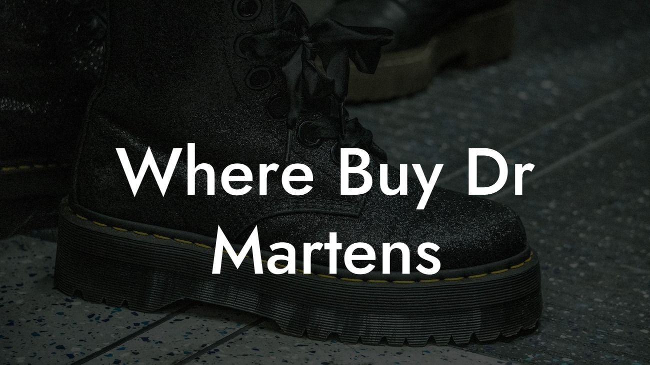 Where Buy Dr Martens
