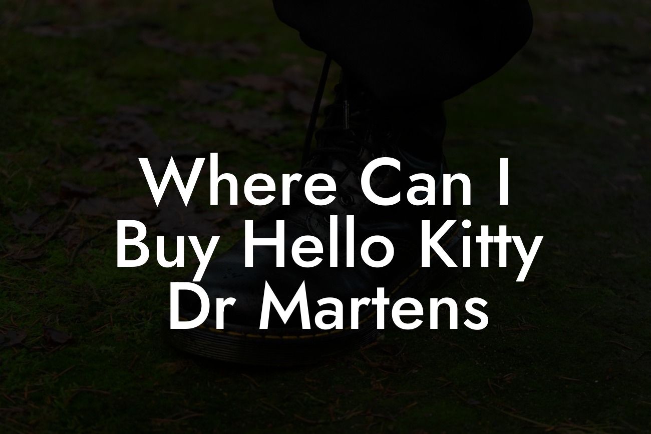 Where Can I Buy Hello Kitty Dr Martens