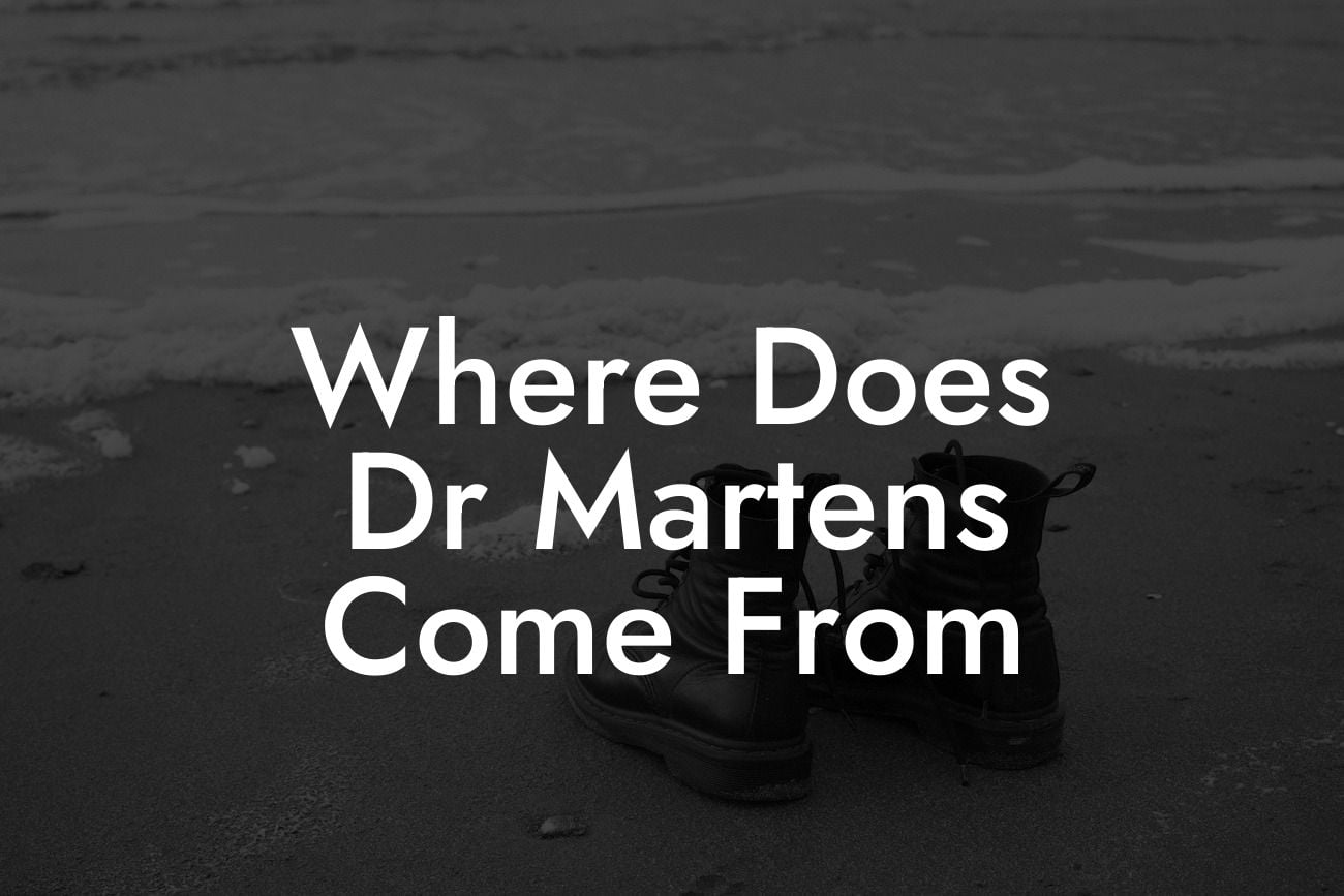 Where Does Dr Martens Come From