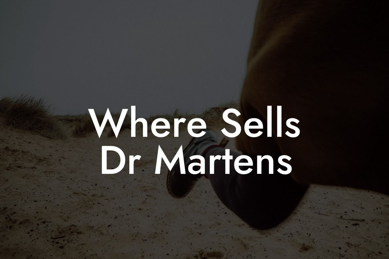 Where Sells Dr Martens