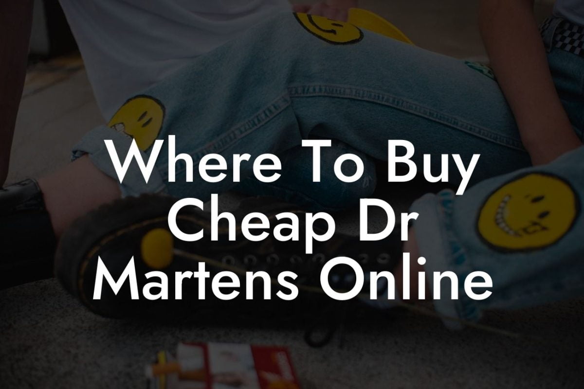 Where To Buy Cheap Dr Martens Online