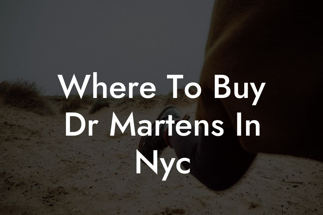 Where To Buy Dr Martens In Nyc