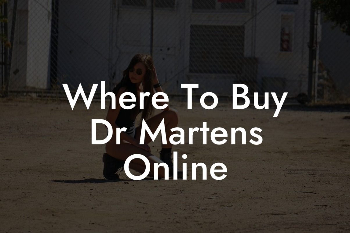 Where To Buy Dr Martens Online