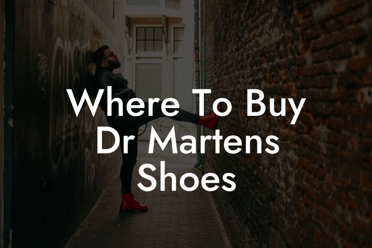 Where To Buy Dr Martens Shoes