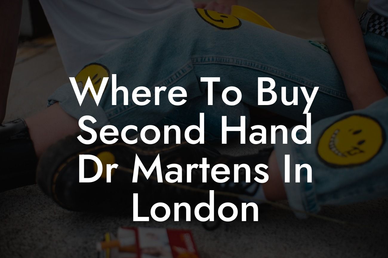 Where To Buy Second Hand Dr Martens In London