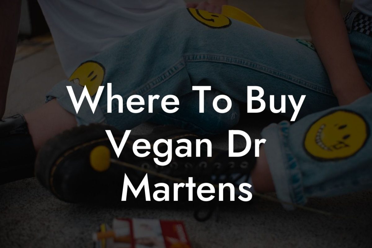 Where To Buy Vegan Dr Martens