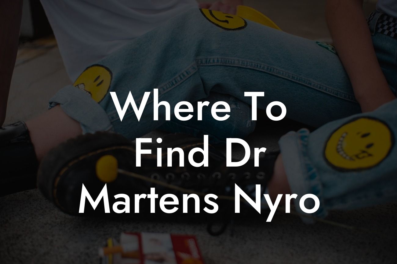 Where To Find Dr Martens Nyro