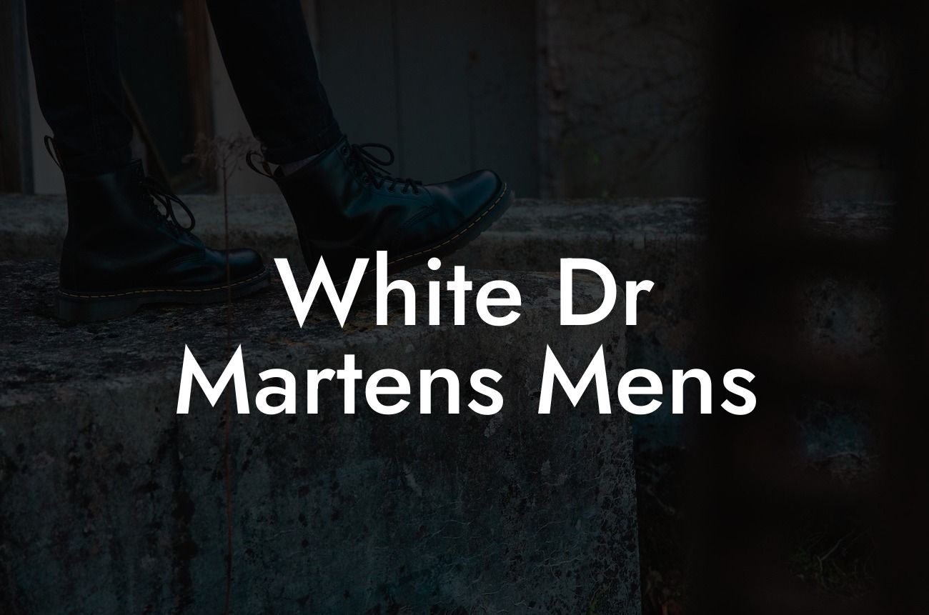 White Dr Martens Mens