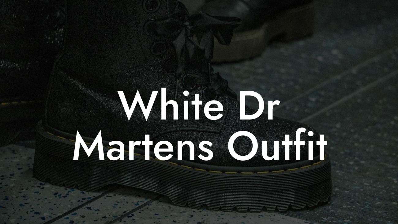 White Dr Martens Outfit