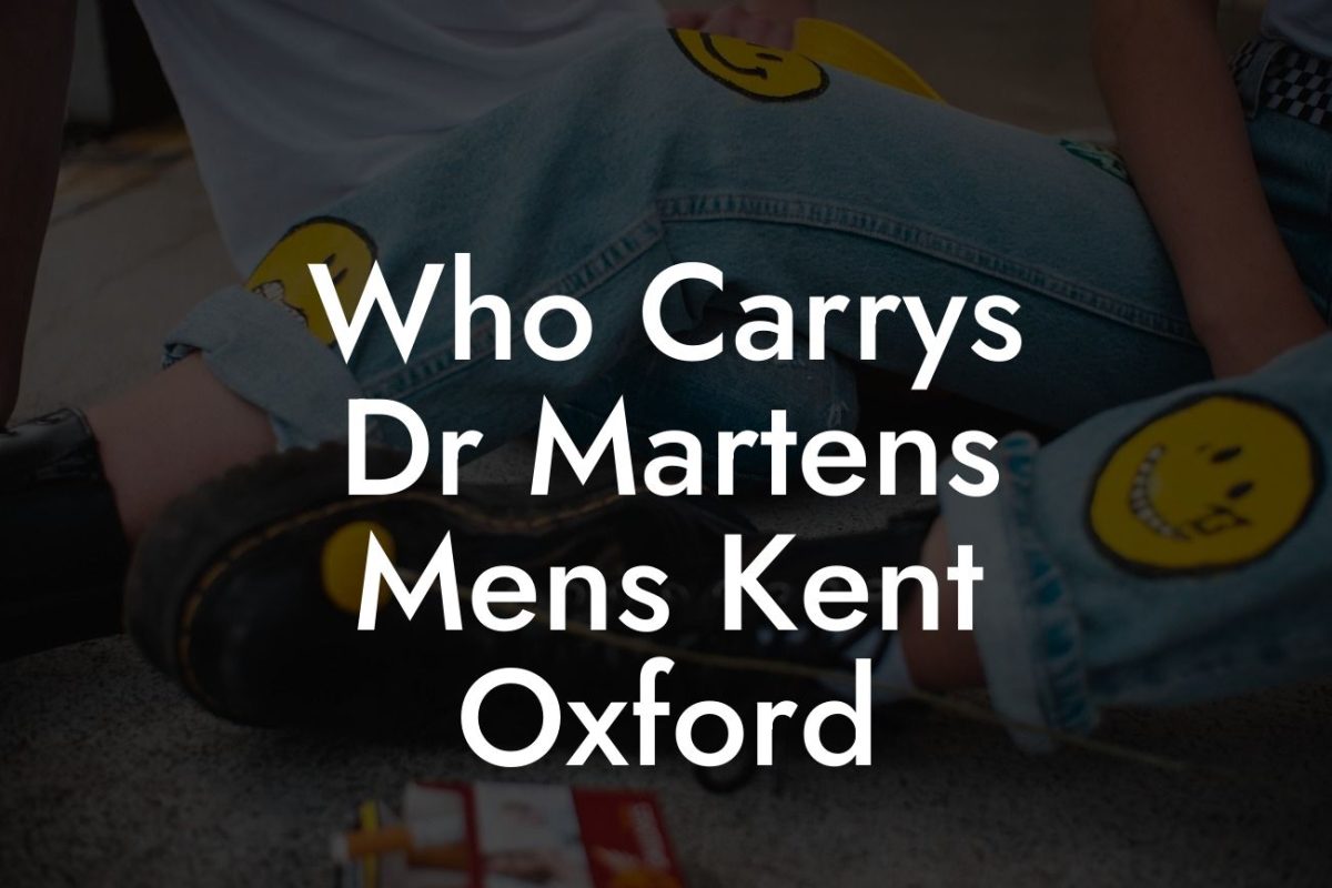 Who Carrys Dr Martens Mens Kent Oxford