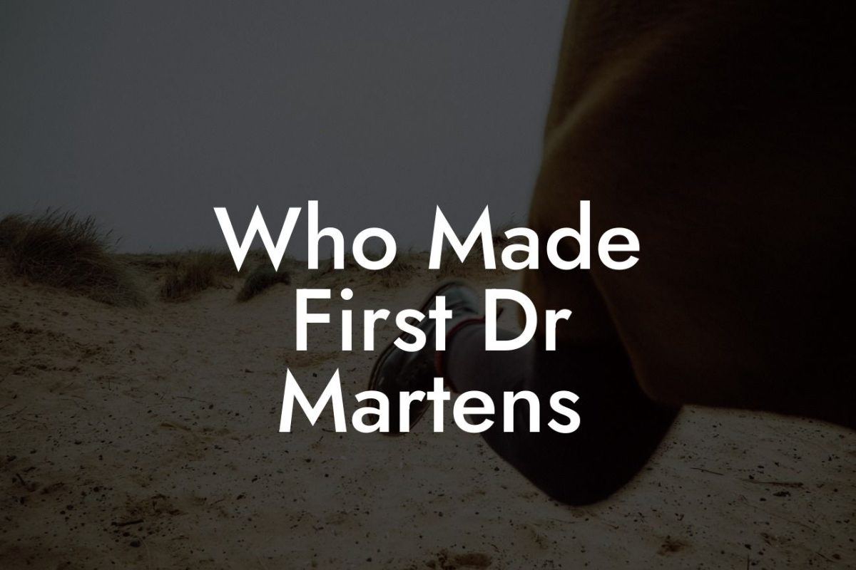 Who Made First Dr Martens