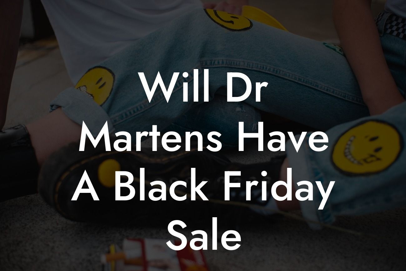 Will Dr Martens Have A Black Friday Sale