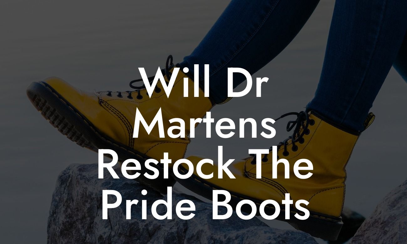 Will Dr Martens Restock The Pride Boots