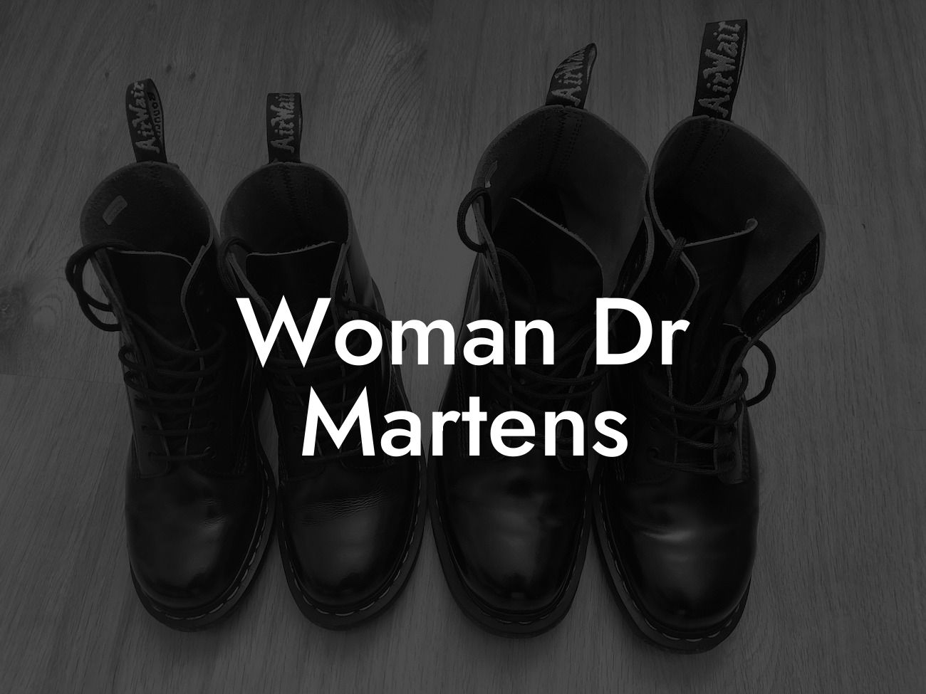 Woman Dr Martens