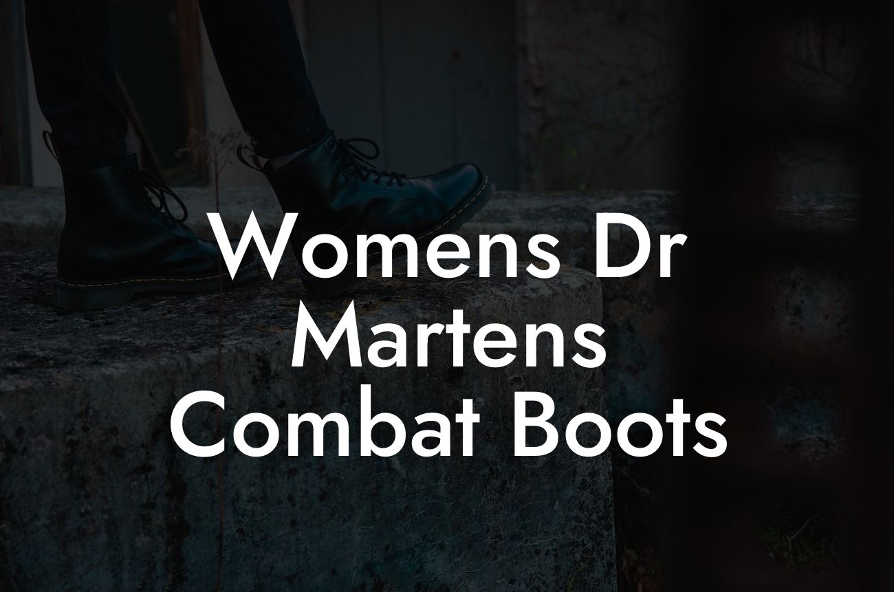 Womens Dr Martens Combat Boots