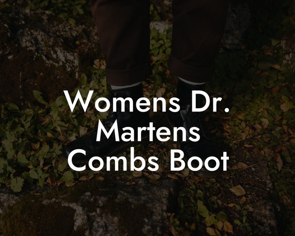 Womens Dr. Martens Combs Boot