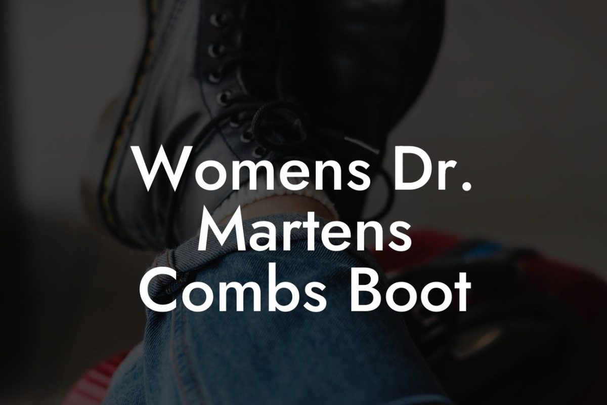 Womens Dr. Martens Combs Boot